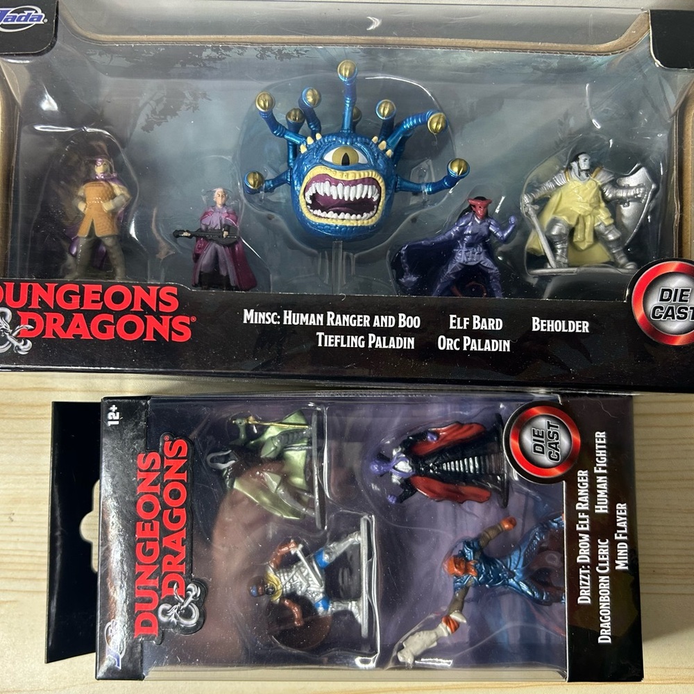 Dungeons & Dragons Die-Cast Figurine Collection